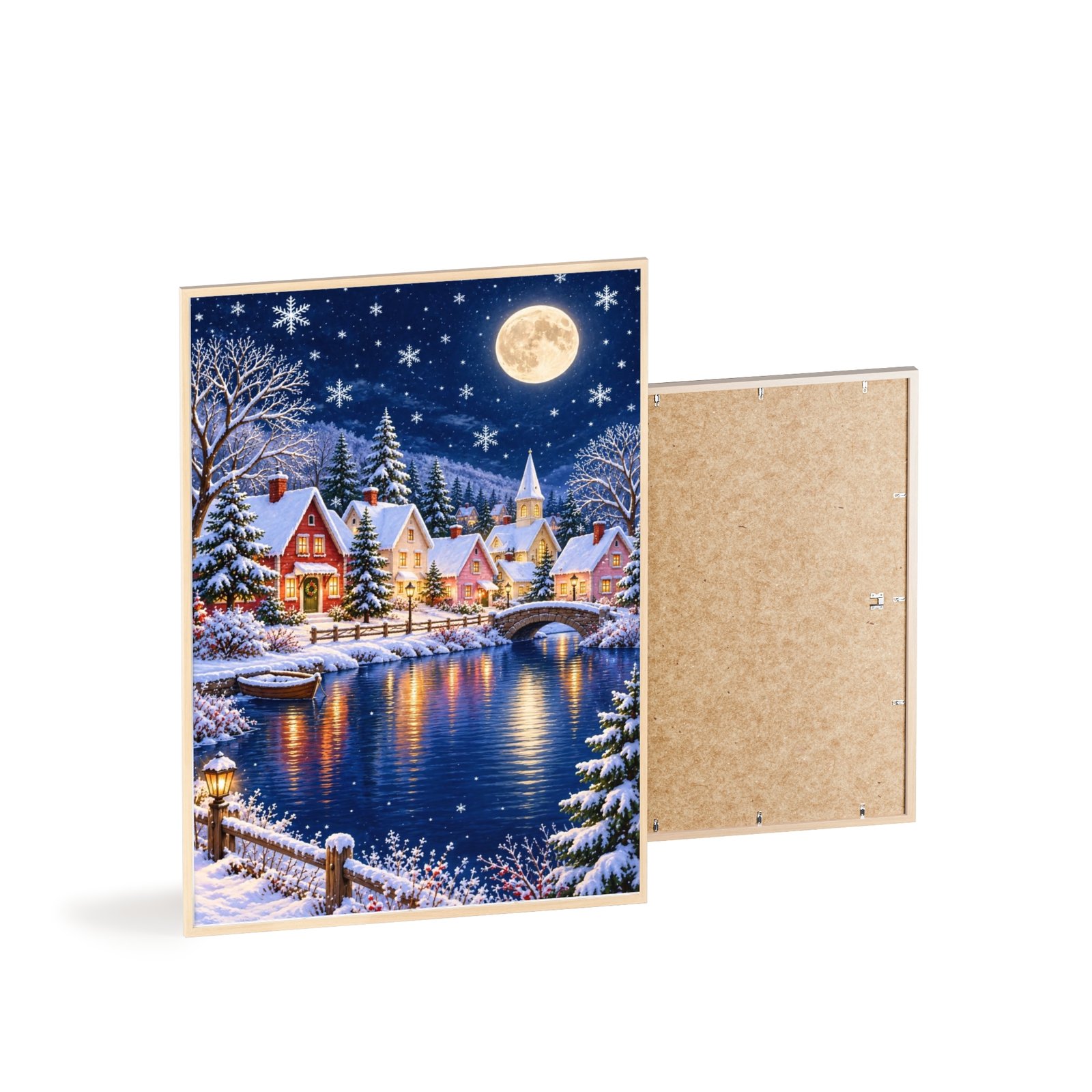 Winter Wonderland Village Framed Poster - Image 58