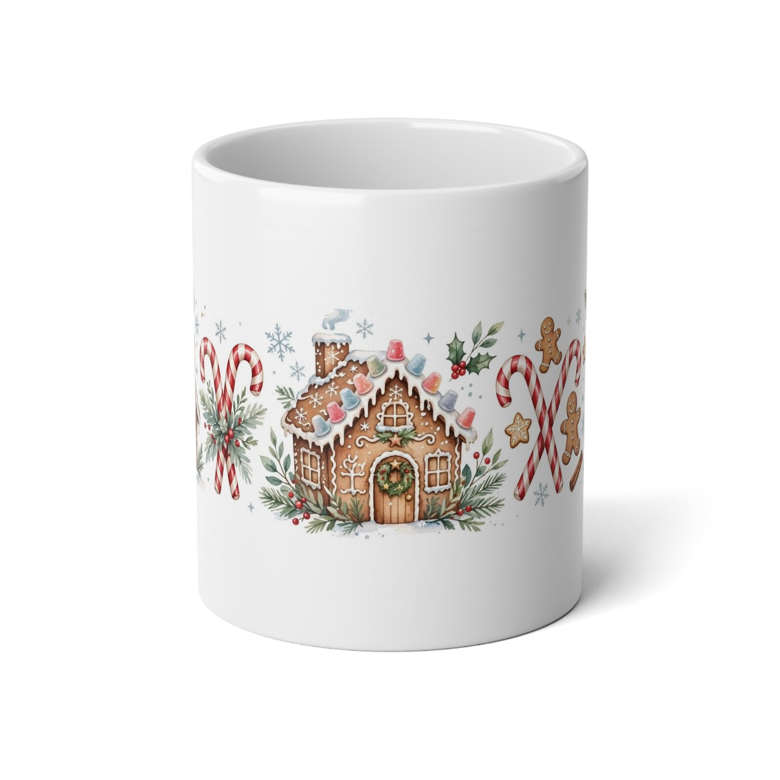 Christmas Gingerbread House Jumbo Mug - Image 2