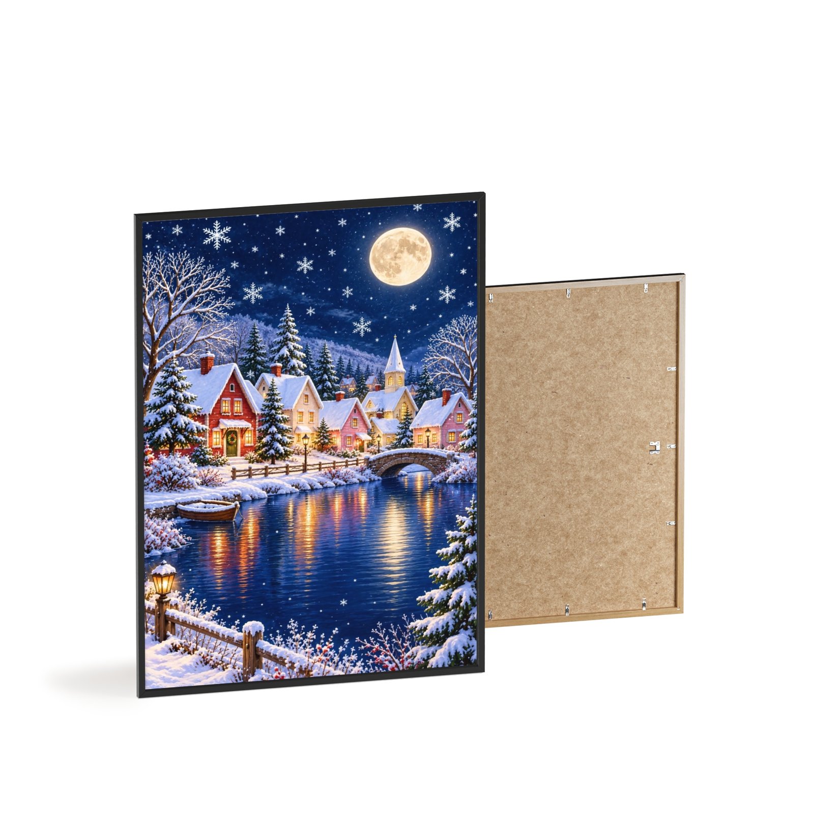 Winter Wonderland Village Framed Poster - Image 54