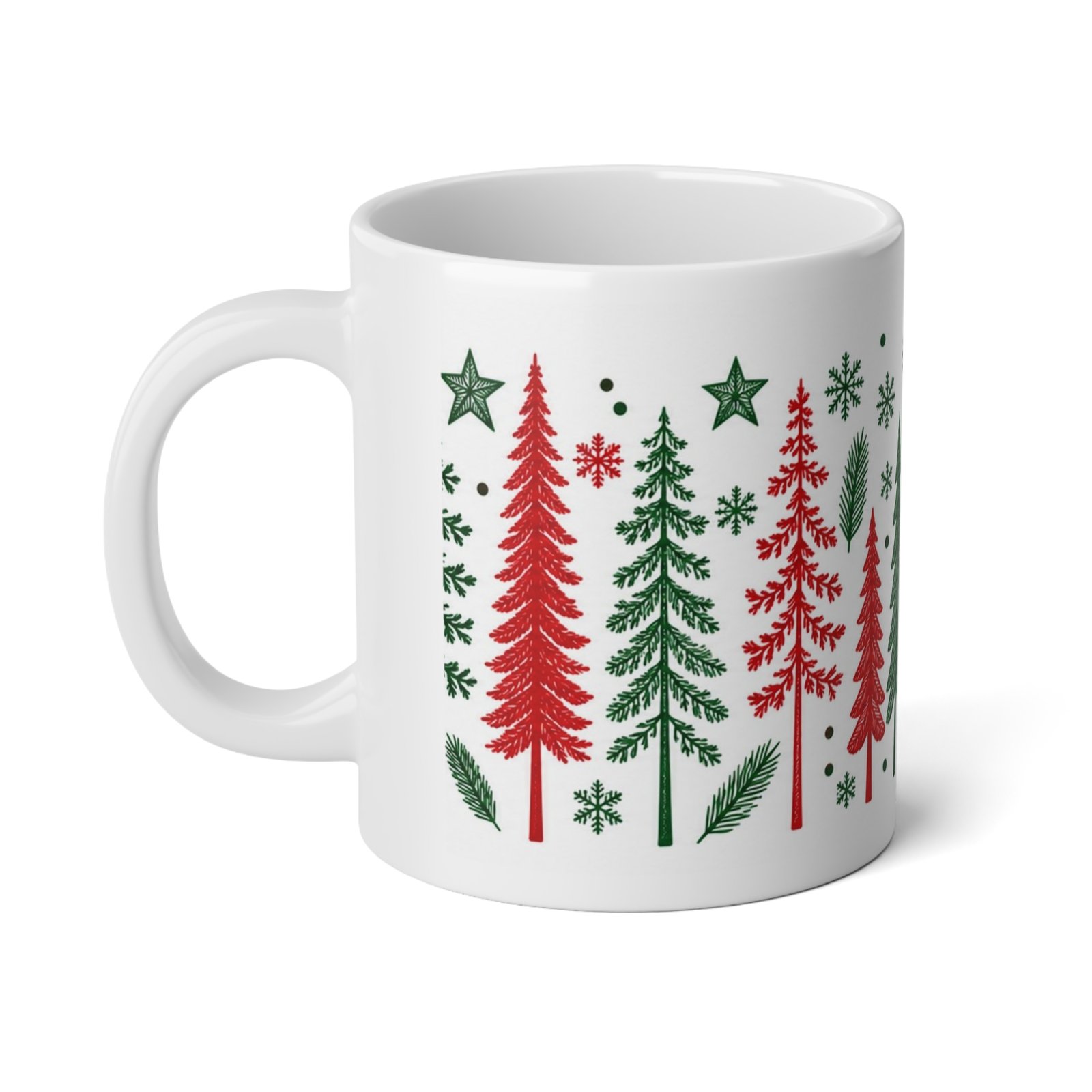 Christmas Tree Forest 20oz Jumbo Mug - Image 3