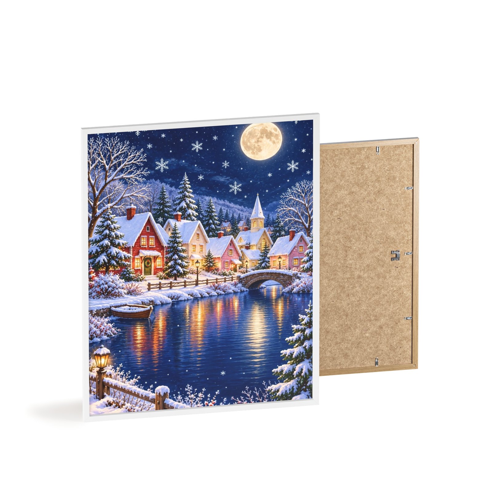 Winter Wonderland Village Framed Poster - Image 46