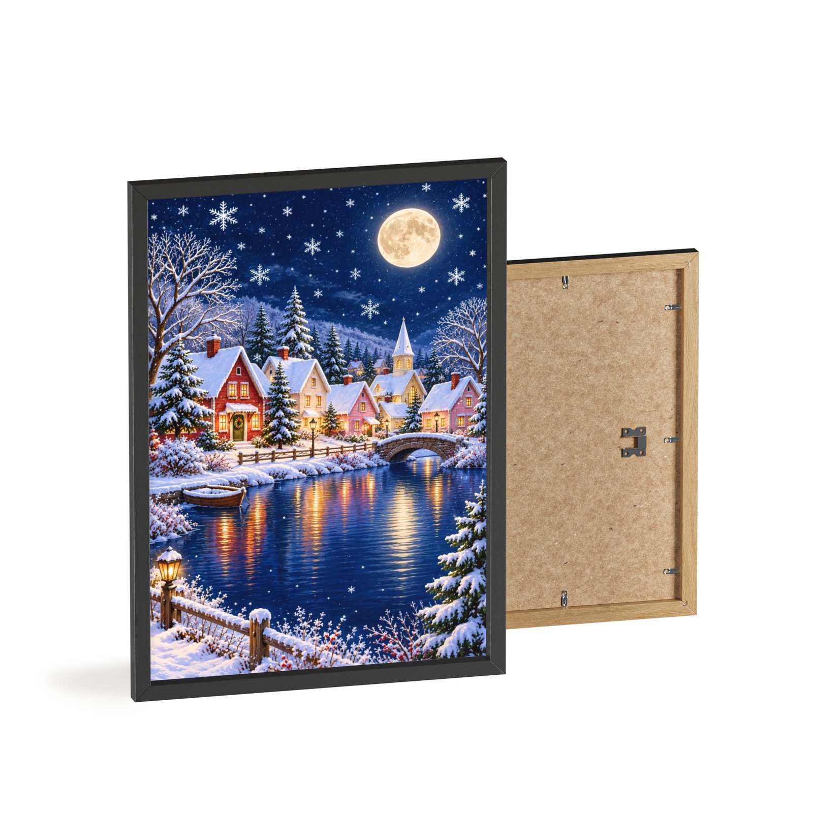 Winter Wonderland Village Framed Poster - Image 98