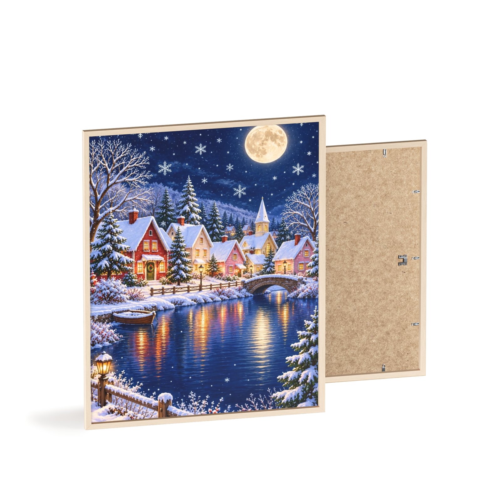 Winter Wonderland Village Framed Poster - Image 34