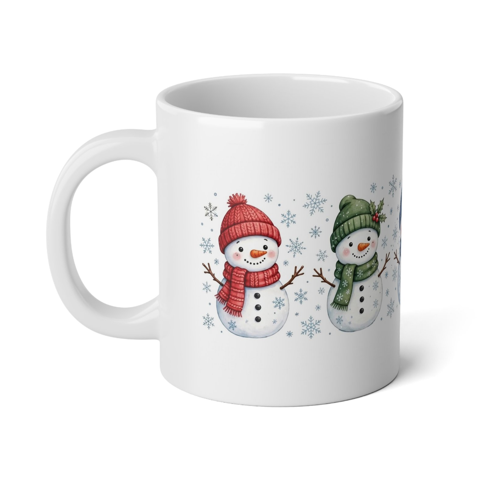 20oz Snowman Christmas Jumbo Mug - Image 3