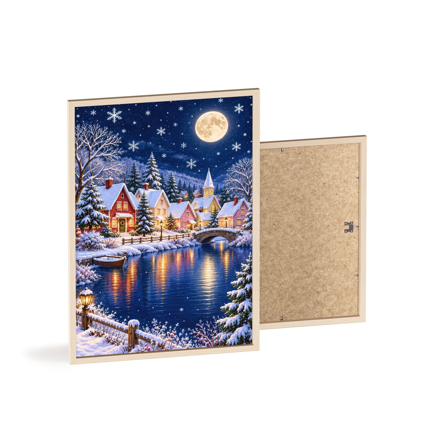 Winter Wonderland Village Framed Poster - Image 82