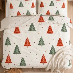Christmas Tree Cotton Bed Set