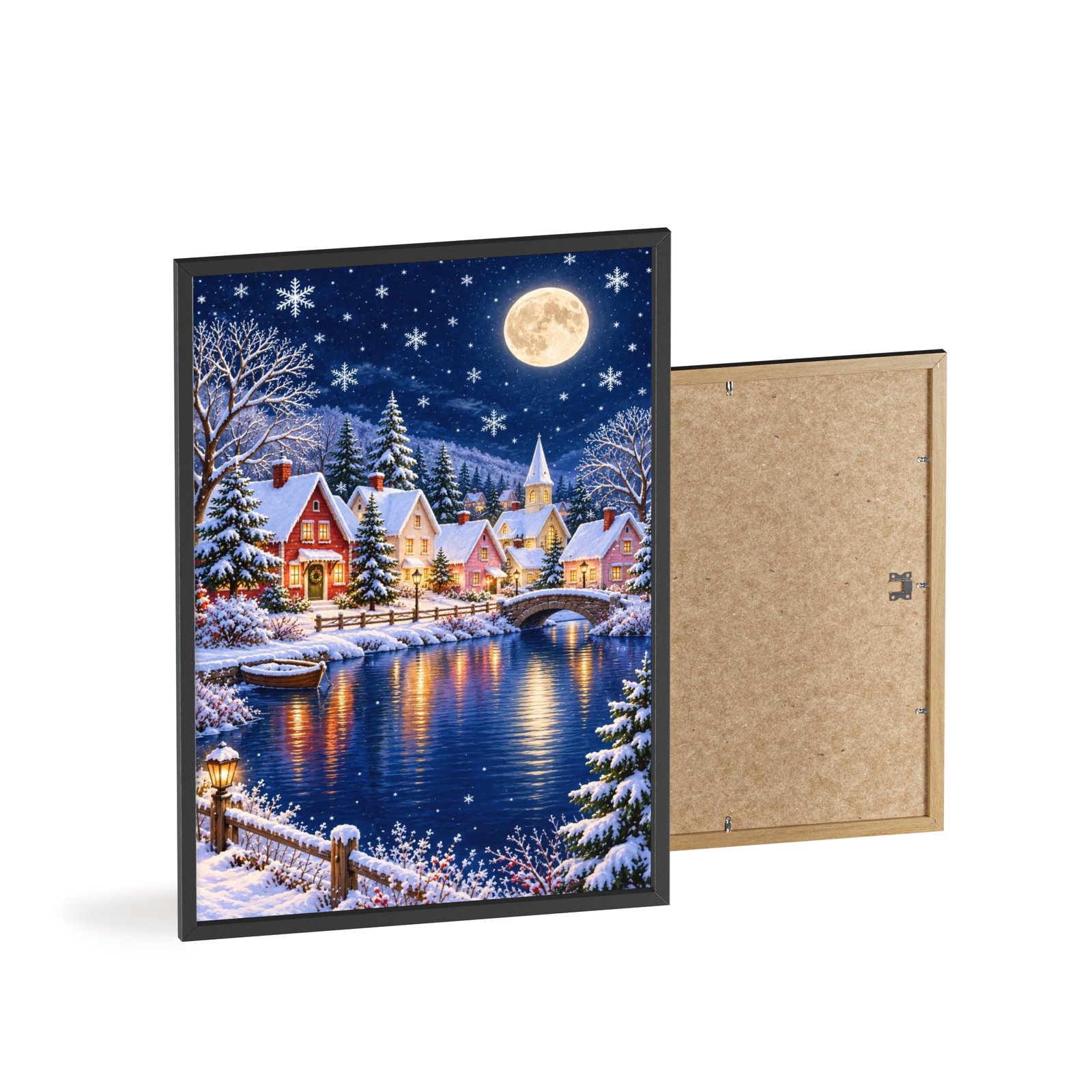 Winter Wonderland Village Framed Poster - Image 74
