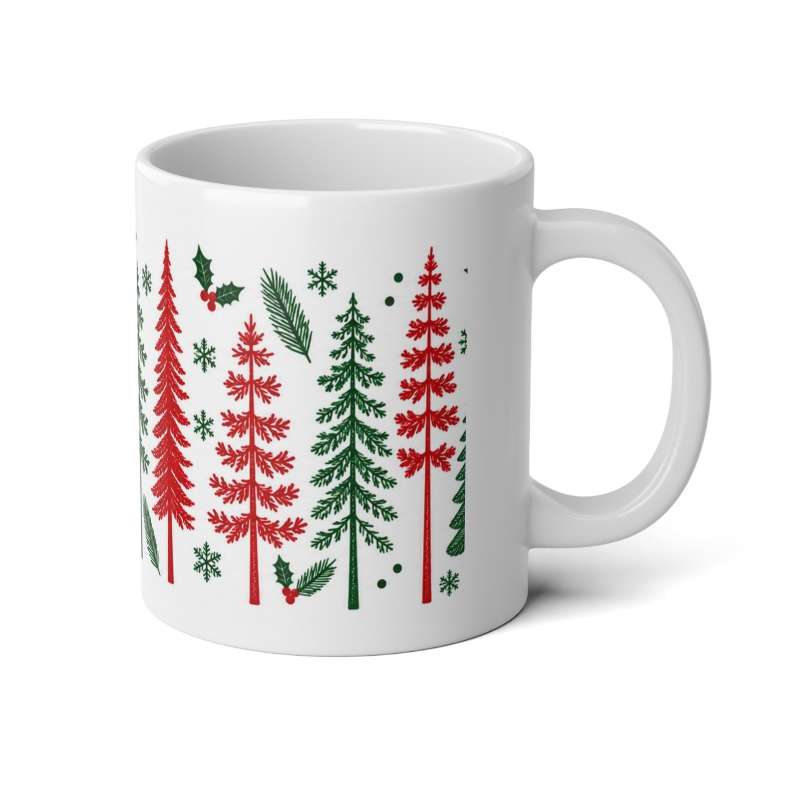 Christmas Tree Forest 20oz Jumbo Mug - Image 4