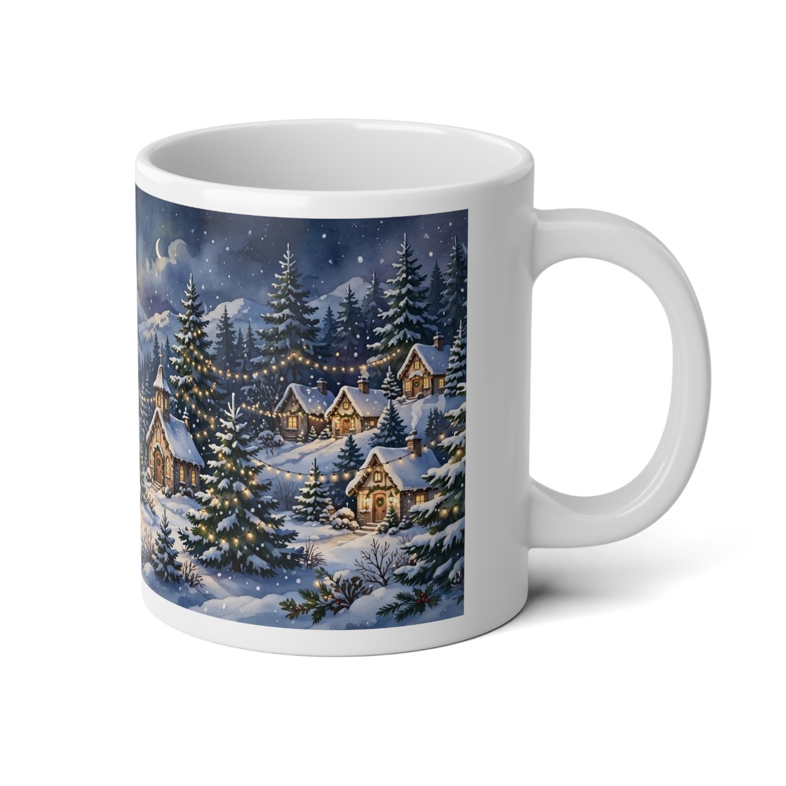 Winter Village 20oz Jumbo Mug - Image 4