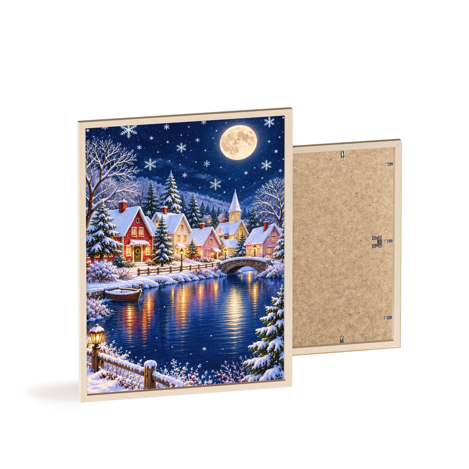 Winter Wonderland Village Framed Poster - Image 14