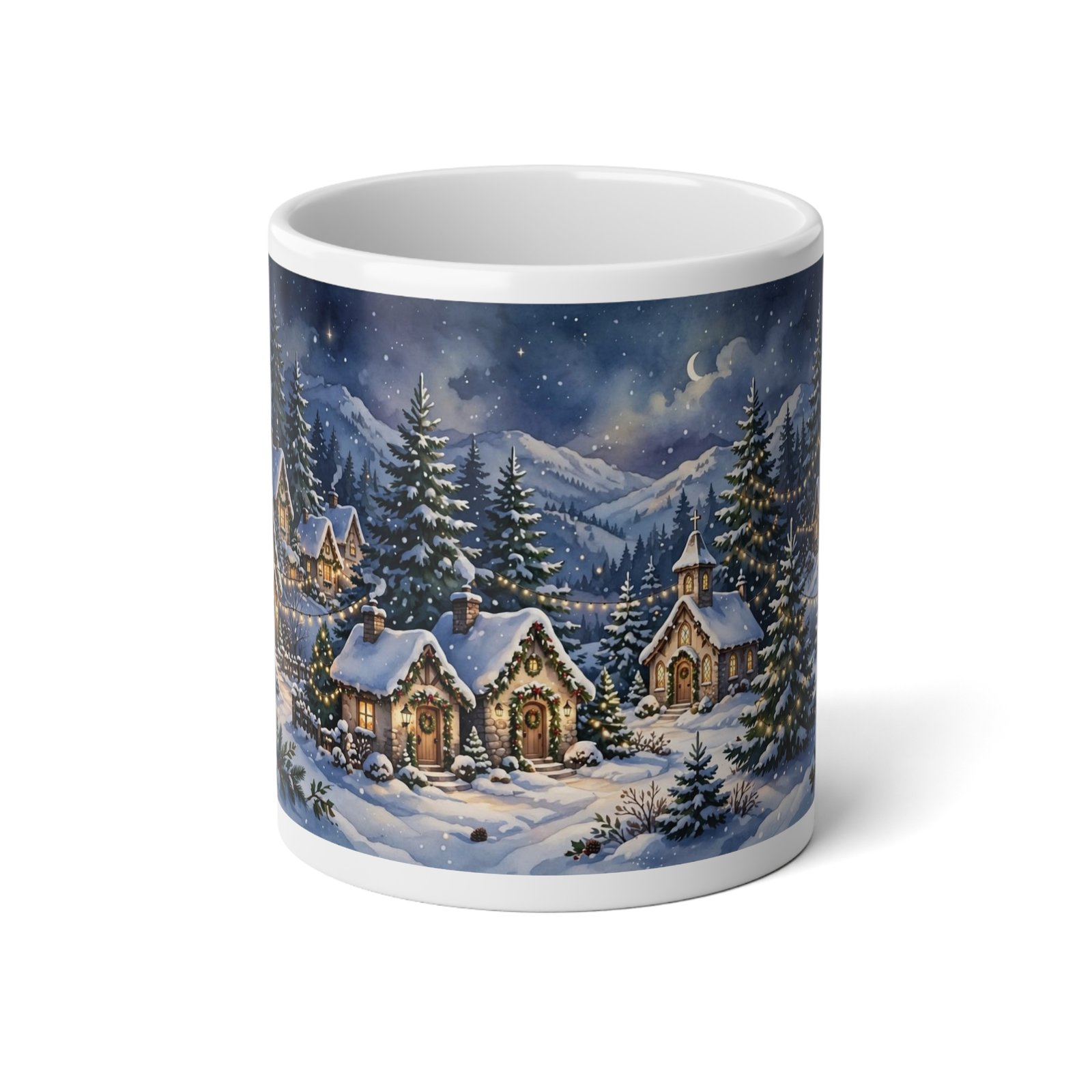 Winter Village 20oz Jumbo Mug - Image 2