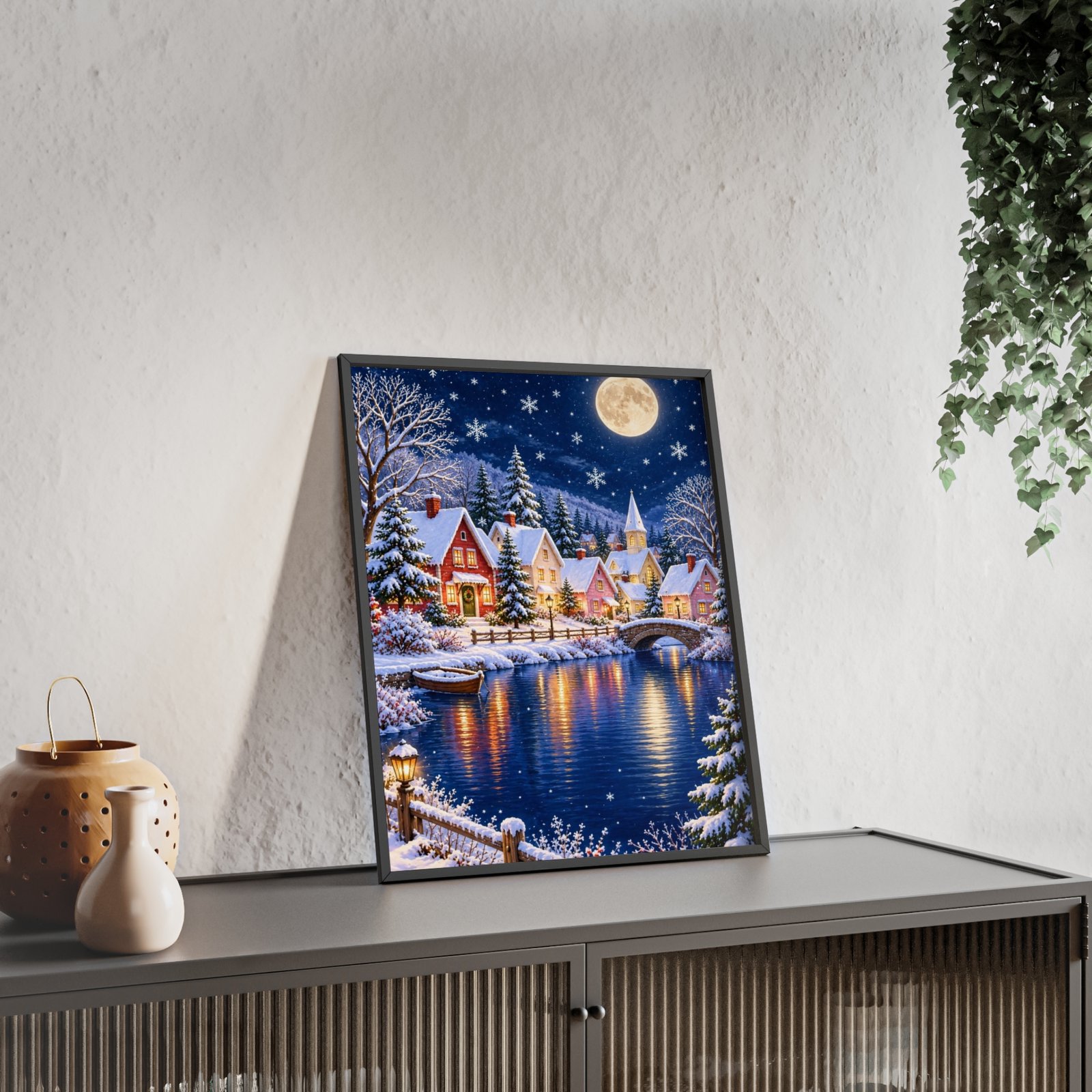 Winter Wonderland Village Framed Poster - Image 27