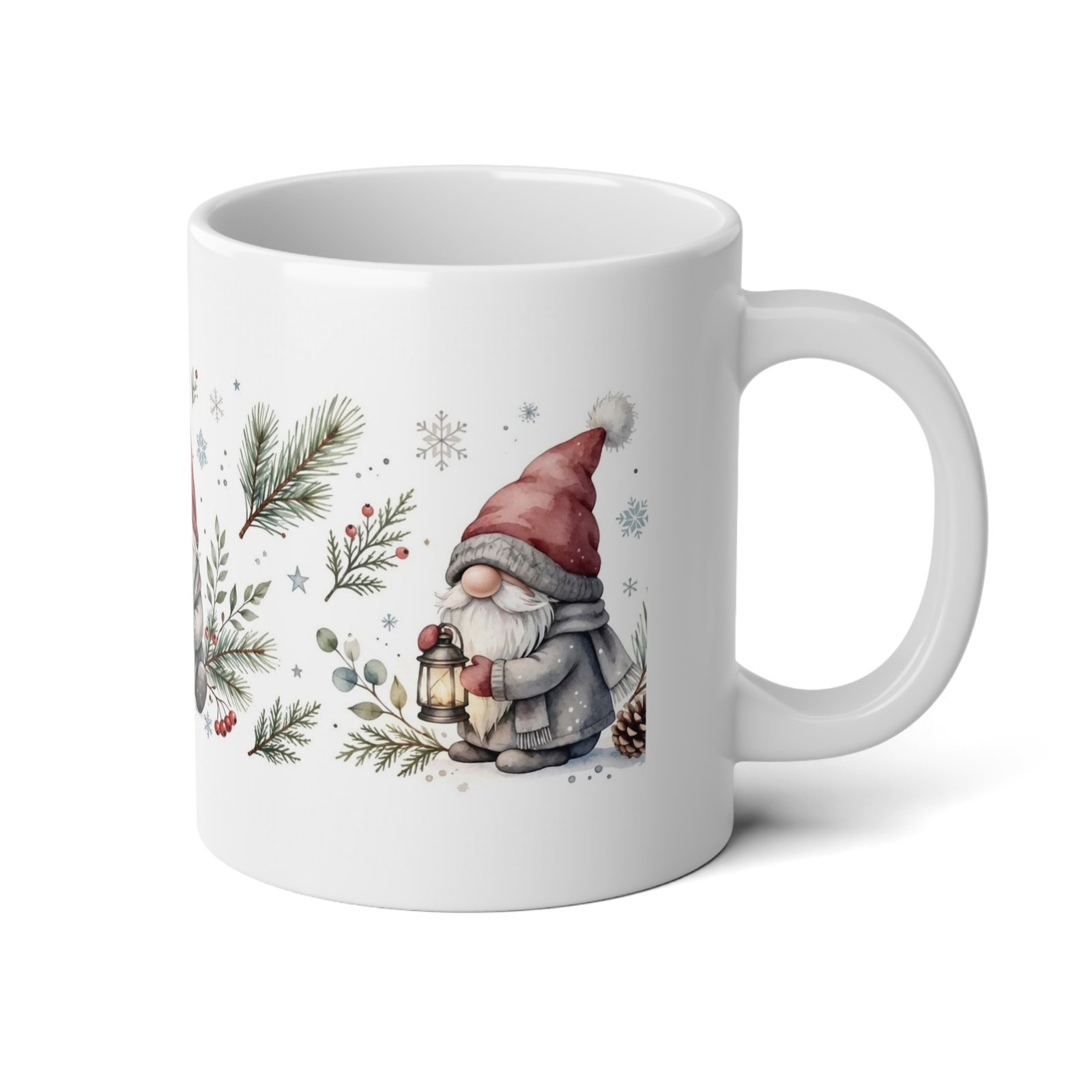 Christmas Gnome 20oz Jumbo Mug - Image 3