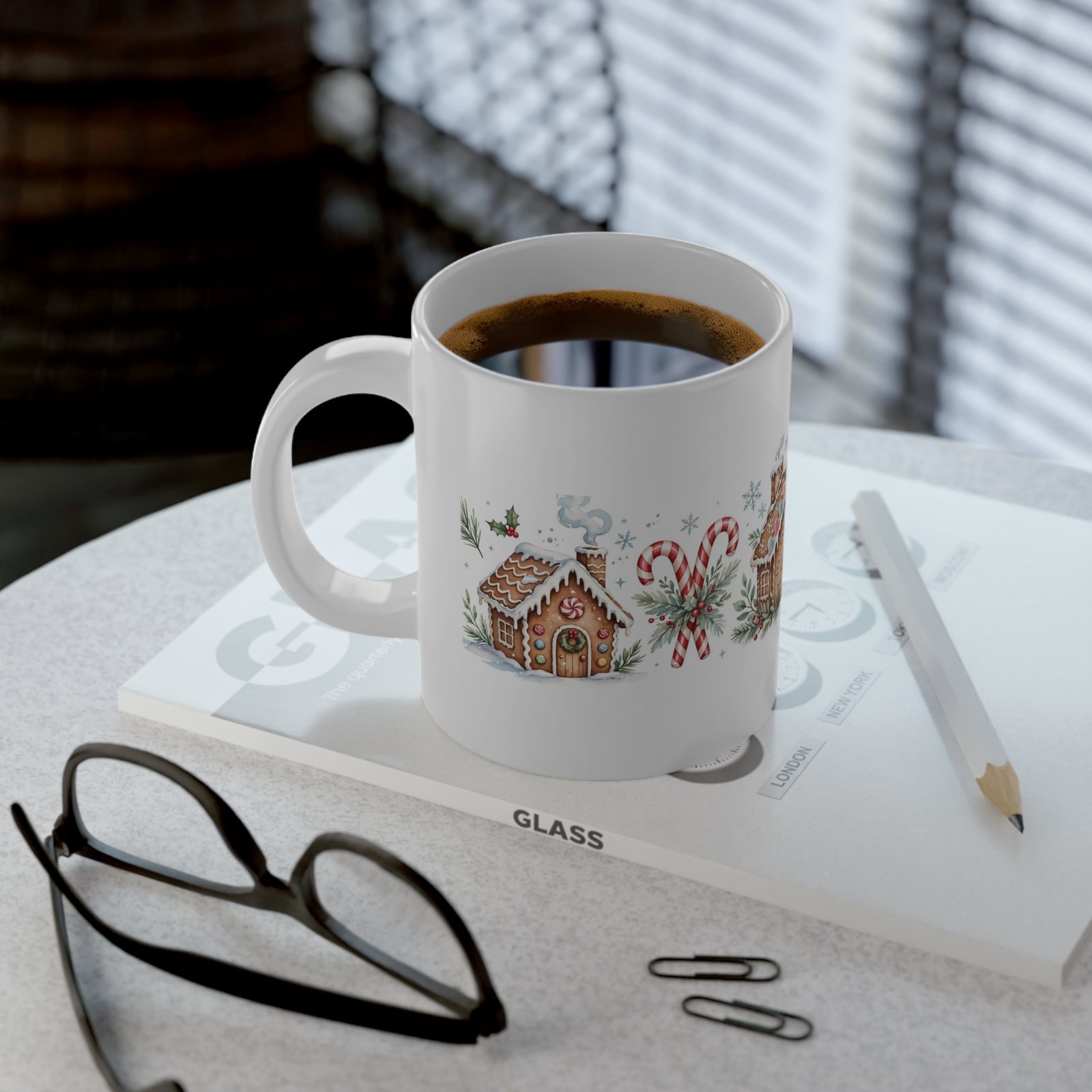 Christmas Gingerbread House Jumbo Mug - Image 6