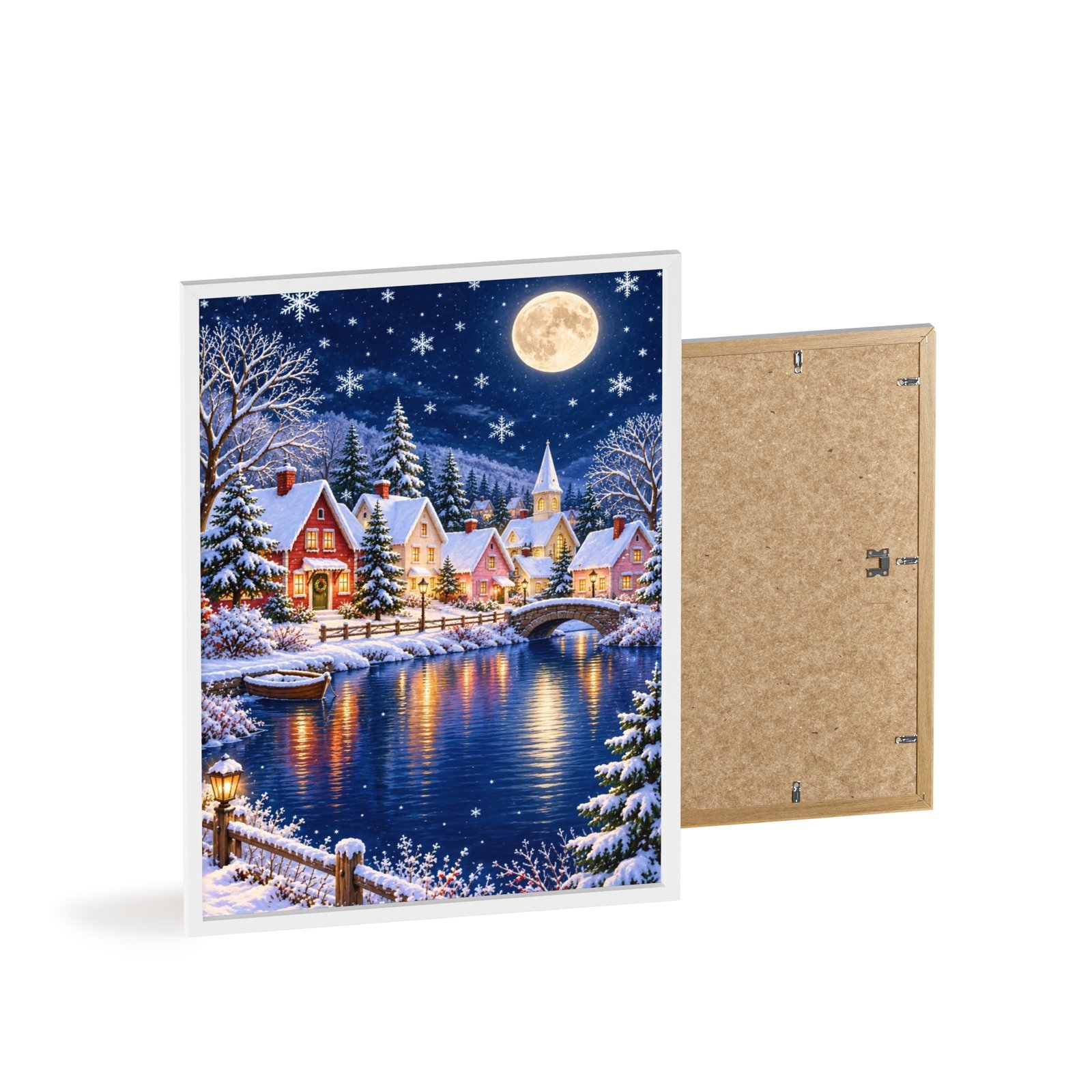 Winter Wonderland Village Framed Poster - Image 18