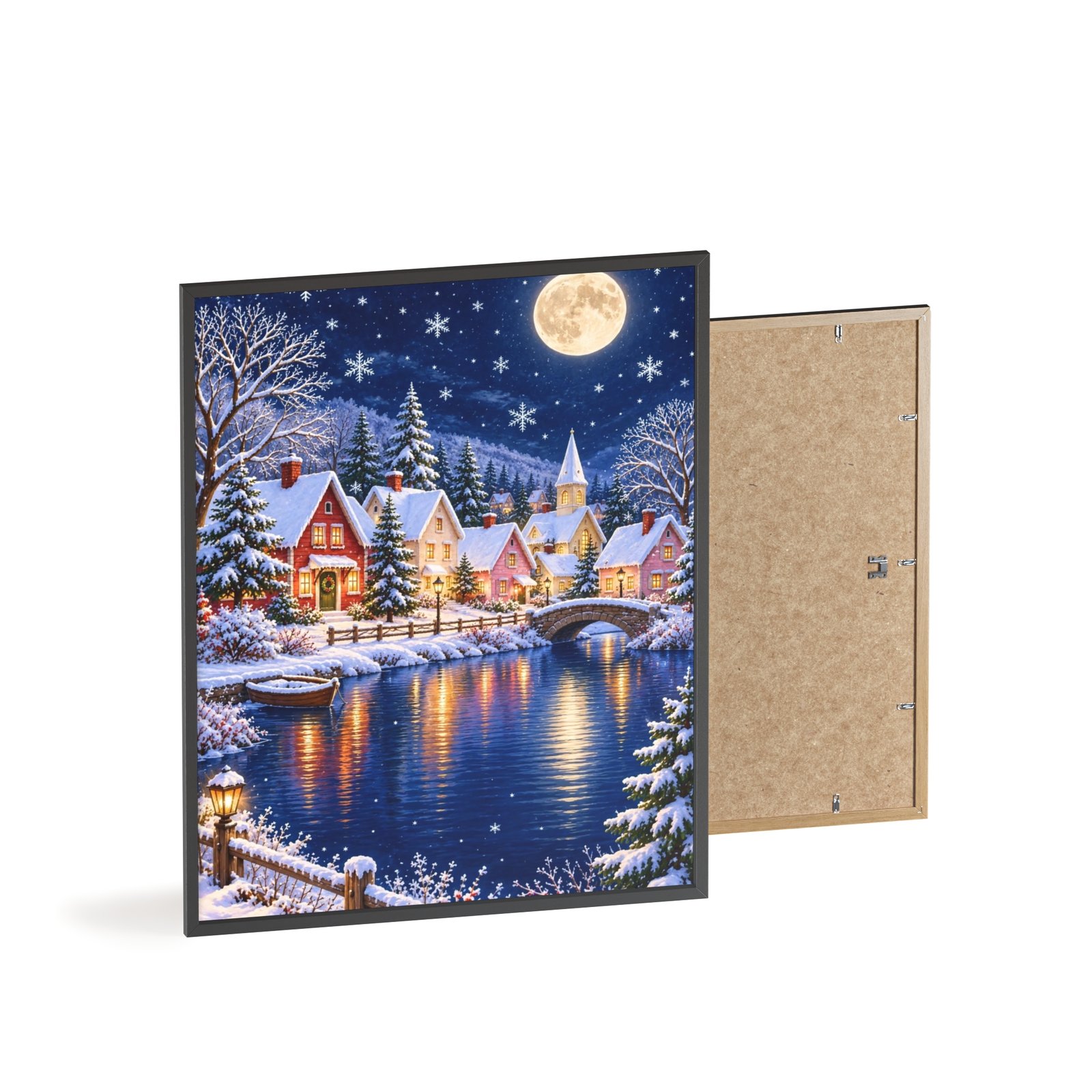 Winter Wonderland Village Framed Poster - Image 30
