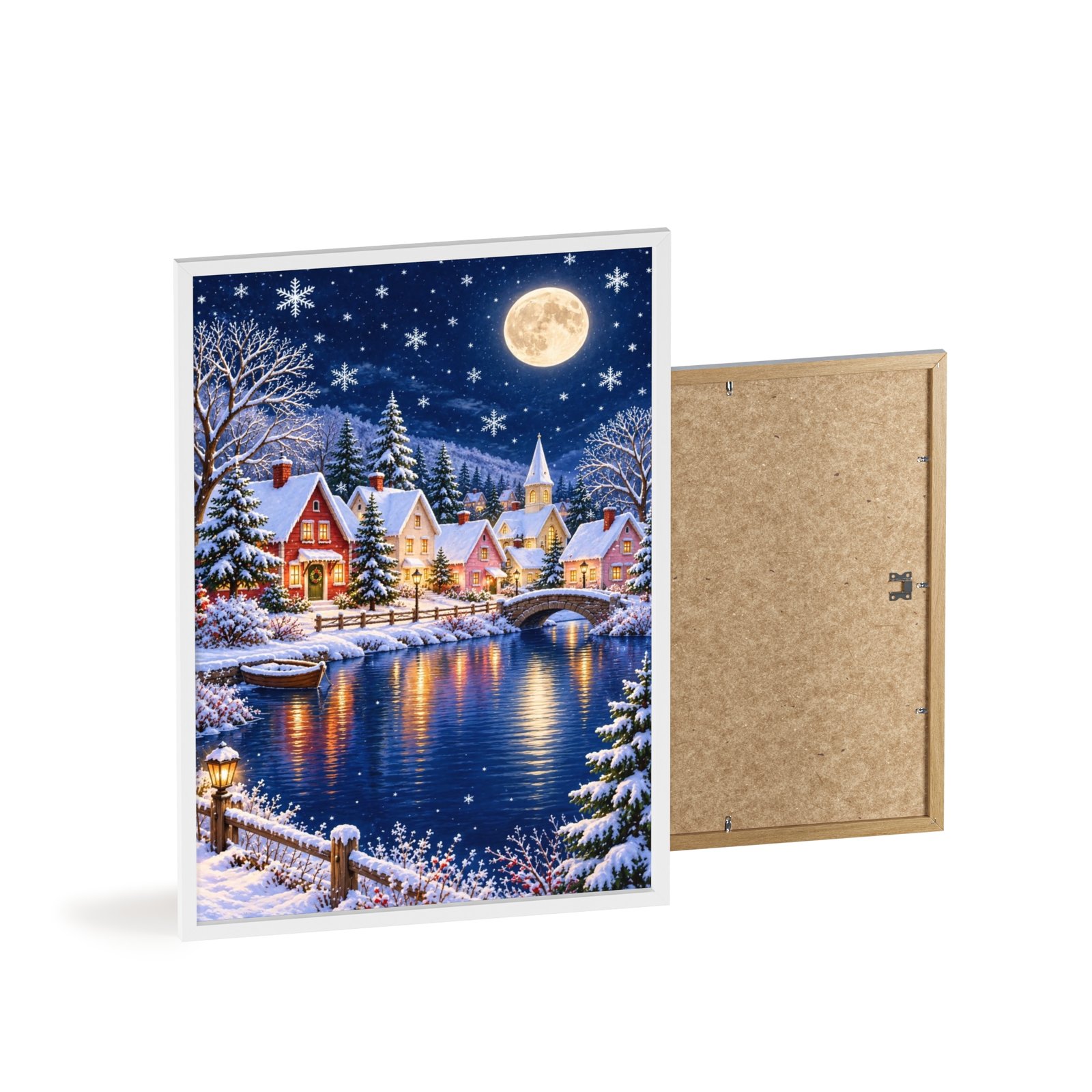 Winter Wonderland Village Framed Poster - Image 94