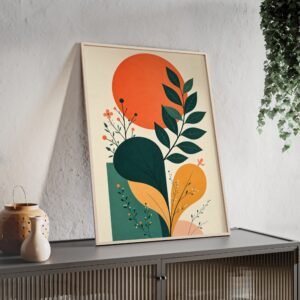 Minimalist  Framed Wall Art Poster